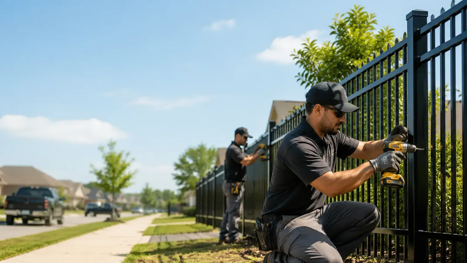 Metal Fence Installation in New River, VA
